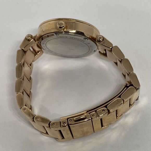 Michael Kors MK5616 Women's Gold Stainless Steel Analog Dial Quartz Watch WO648 - Picture 11 of 12